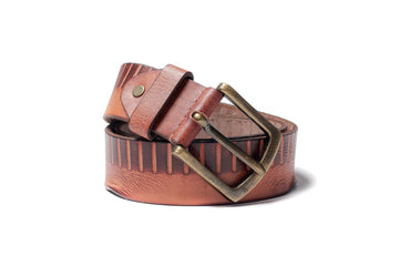 Men's Ranger Leather Belt Brown 1
